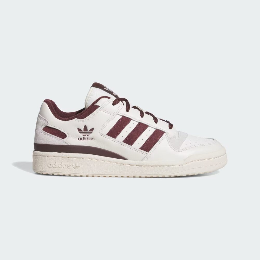 NWT Adidas Men's Forum Low CL 'White Aurora Ruby' Shoes JQ0206